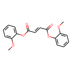 Fumaric acid, di(2-methoxyphenyl) ester