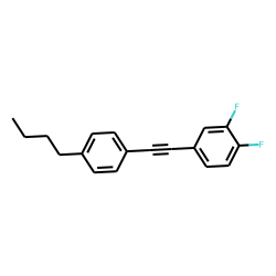 Benzene, 4-[(4-butylphenyl)ethynyl]-1,2-difluoro-