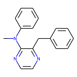 2-(N-methylanilino)-3-benzyl pyrazine