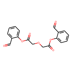 Diglycolic acid, di(2-formylphenyl) ester
