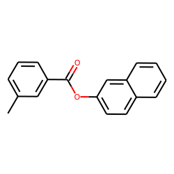m-Toluic acid, 2-naphthyl ester