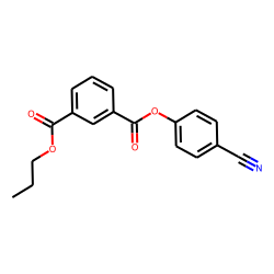 Isophthalic acid, 4-cyanophenyl propyl ester