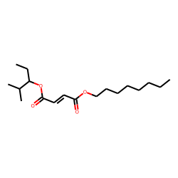 Fumaric acid, 2-methylpent-3-yl octyl ester