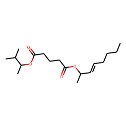 Glutaric acid, 3-methylbut-2-yl oct-3-en-2-yl ester