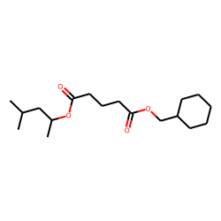 Glutaric acid, cyclohexylmethyl 4-methylpent-2-yl ester