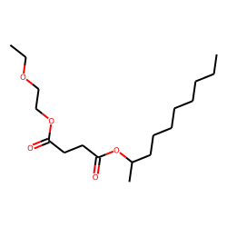Succinic acid, dec-2-yl 2-ethoxyethyl ester