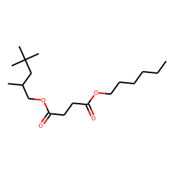 Succinic acid, hexyl 2,4,4-trimethylpentyl ester