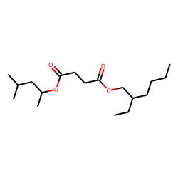 Succinic acid, 2-ethylhexyl 4-methylpent-2-yl ester