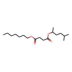 Succinic acid, heptyl 5-methylhex-2-yl ester