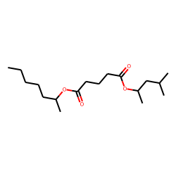Glutaric acid, hept-2-yl 4-methylpent-2-yl ester