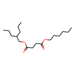 Succinic acid, hexyl 2-propylpentyl ester