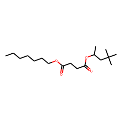 Succinic acid, 4,4-dimethylpent-2-yl heptyl ester