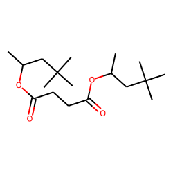 Succinic acid, di(4,4-dimethylpent-2-yl) ester