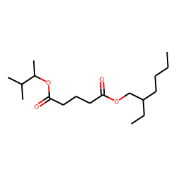 Glutaric acid, 3-methylbut-2-yl 2-ethylhexyl ester