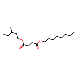 Succinic acid, 3-methylpentyl octyl ester