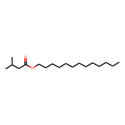 Isovaleric acid, tridecyl ester