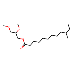 Glycerol, 2,3-dimethyl, 1-(10-methyldodecanoate)