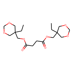 Succinic acid, di((5-ethyl-1,3-dioxan-5-yl)methyl) ester