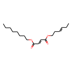 Fumaric acid, cis-hex-3-enyl octyl ester