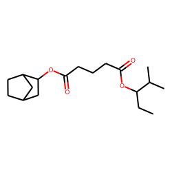 Glutaric acid, 2-norbornyl 2-methylpent-3-yl ester