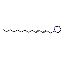 (2E,4E)-1-(Pyrrolidin-1-yl)tetradeca-2,4-dien-1-one