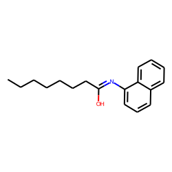 Octanamide, N-(1-naphthyl)-