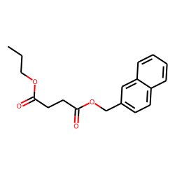 Succinic acid, 2-naphthylmethyl propyl ester