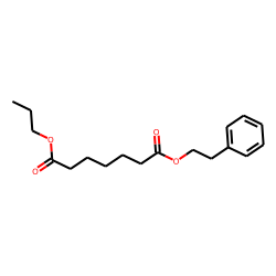Pimelic acid, phenethyl propyl ester