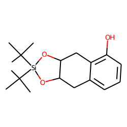 2,3,5-Tetralinetriol, DTBS