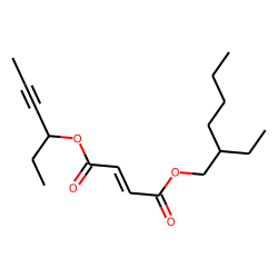Fumaric acid, 2-ethylhexyl hex-4-yn-3-yl ester