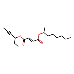 Fumaric acid, 2-octyl hex-4-yn-3-yl ester