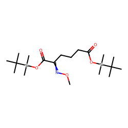 2-ketoadipic acid MO-TBDMS