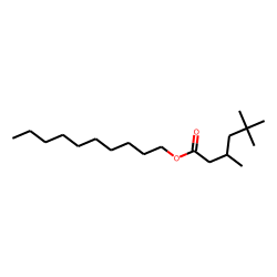 Hexanoic acid, 3,5,5-trimethyl-, decyl ester