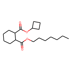 1,2-Cyclohexanedicarboxylic acid, cyclobutyl heptyl ester