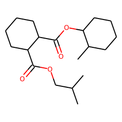 1,2-Cyclohexanedicarboxylic acid, isobutyl 2-methylcyclohexyl ester