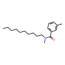 Benzamide, N-decyl-N-methyl-3-methyl-