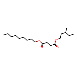 Succinic acid, 3-methylpentyl nonyl ester