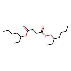 Succinic acid, 2-ethylhexyl 3-heptyl ester