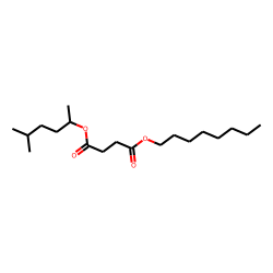 Succinic acid, 5-methylhex-2-yl octyl ester