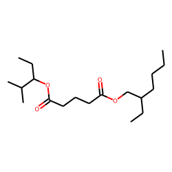 Glutaric acid, 2-methylpent-3-yl 2-ethylhexyl ester