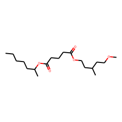 Glutaric acid, hept-2-yl 3-methyl-5-methoxypentyl ester