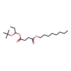 Succinic acid, octyl 1-tert-butoxyprop-2-yl ester