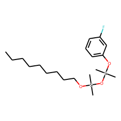 Silane, dimethyl(dimethyl(3-fluorophenoxy)silyloxy)nonyloxy-