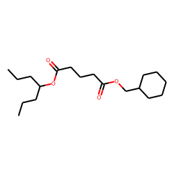 Glutaric acid, cyclohexylmethyl hept-4-yl ester