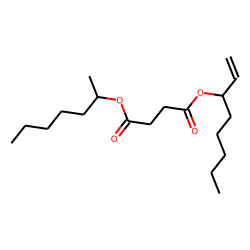 Succinic acid, hept-2-yl oct-1-en-3-yl ester