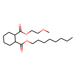 1,2-Cyclohexanedicarboxylic acid, 2-methoxyethyl octyl ester
