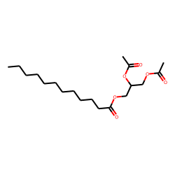 Dodecanoic acid, 2,3-bis(acetyloxy)propyl ester