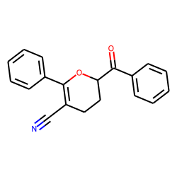 2-Carbophenyl-5-cyano-6-phenyl-2,3-dihydro-1,4-pyran