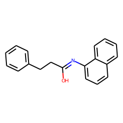 Propanamide, N-(1-naphthyl)-3-phenyl-