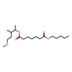Pimelic acid, 5-methoxy-3-methylpent-2-yl pentyl ester